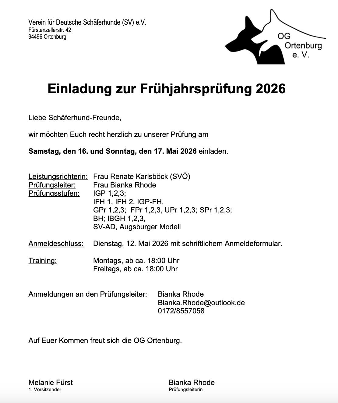 2026 Einladung Prüfung FJ